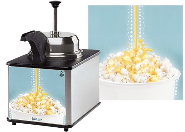 popcorn butter label